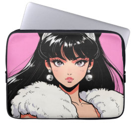 Capa Para Notebook Bolsa Eletrônica Anime