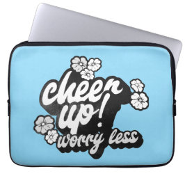 CAPA PARA NOTEBOOK BOLSA ELETRÔNICA ANIME-SE PREOCUPE MENOS