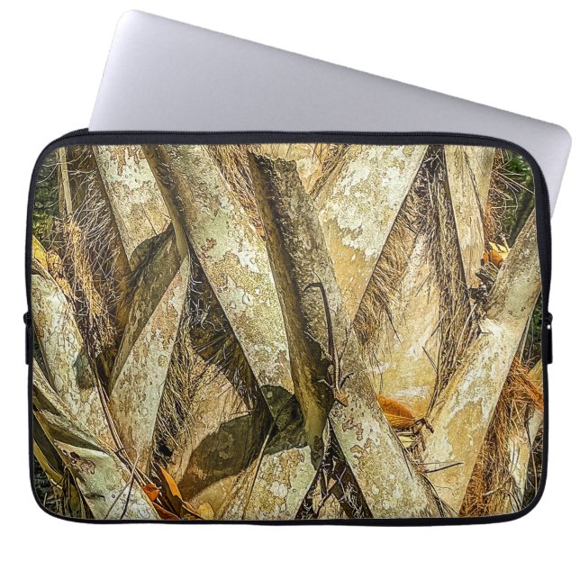 Capa Para Notebook Bolsa Eletrônica Camuflada de Lagarto (Frente)
