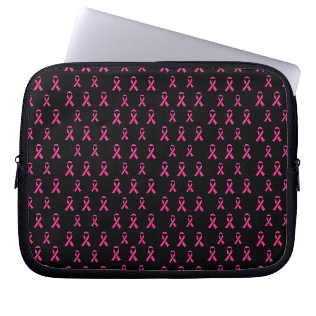 Capa Para Notebook Bolsa Eletrônica de Conscientização do Câncer de M (Frente)