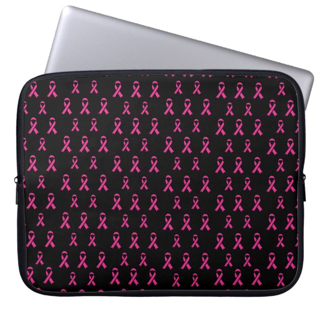 Capa Para Notebook Bolsa Eletrônica de Conscientização do Câncer de M (Frente)