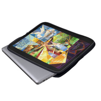 Capa Para Notebook Bolsa Eletrônica Jesus Árvore da Vida
