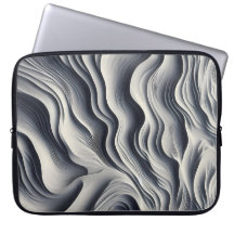 Bolsa Minimalista para Laptop com Tema Deserto