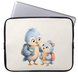 Capa Para Notebook Bolsa Organizadora para Laptop Blue Bird