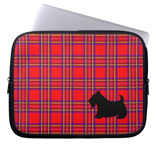 Capa Para Notebook Bolsa para Computador Portátil com Tema de Terrier (Frente)