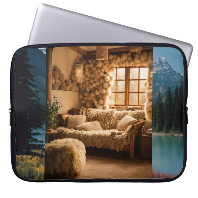 Capa Para Notebook Bolsa para Eletrônicos (Frente)