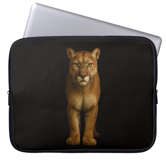 Capa Para Notebook Bolsa para Laptop Black 4 Luxe, Silent Prime Puma (Frente)