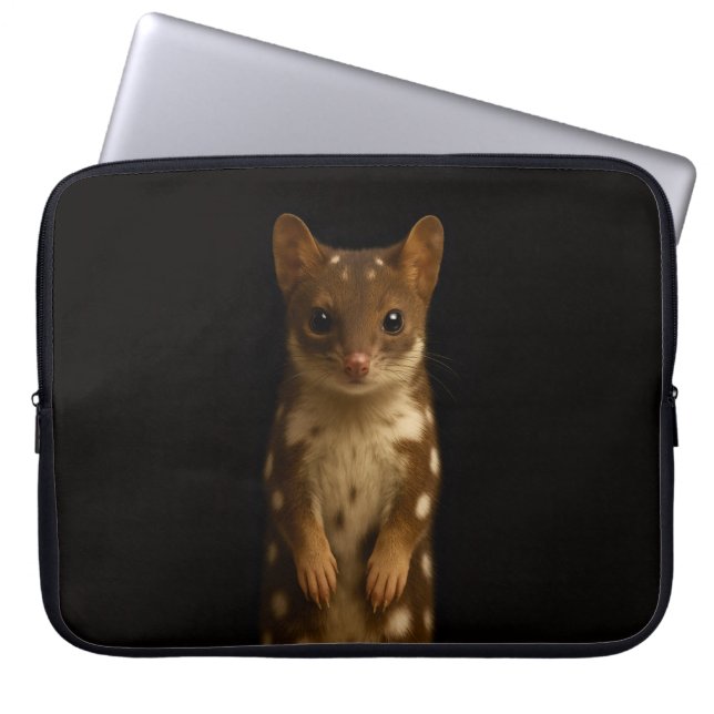 Capa Para Notebook Bolsa para Laptop Black 4 Luxe, Sweet Quoll (Frente)