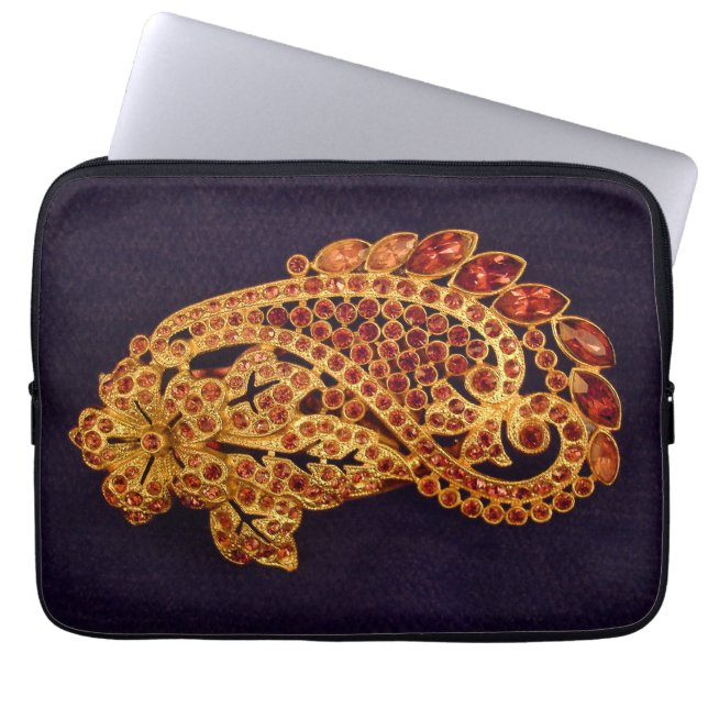 Capa Para Notebook Bolsa para Laptop Broche Vermelho (Frente)