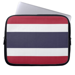 Capa Para Notebook Bolsa para Laptop com a Bandeira da Tailândia