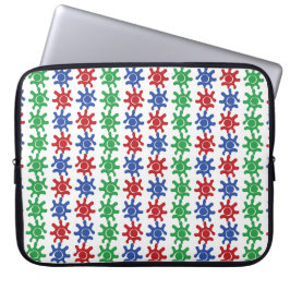 Capa Para Notebook Bolsa para Laptop com Padrão Abstrato Ímpar 15 pol