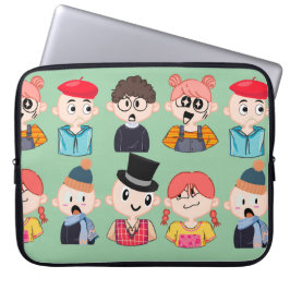 Capa Para Notebook Bolsa para Laptop com Personagens de Desenho Anima