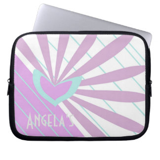 Capa Para Notebook Bolsa para Laptop com um Coração