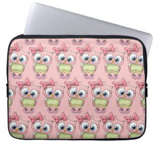 Capa Para Notebook Bolsa para Laptop Coruja