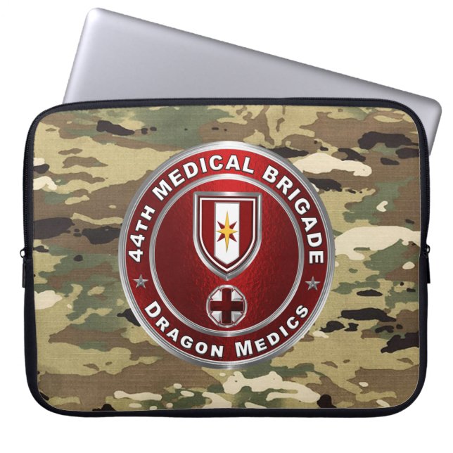 Capa Para Notebook Bolsa para Laptop da 44ª Brigada Médica (Frente)