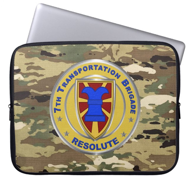 Capa Para Notebook Bolsa para Laptop da 7ª Brigada de Transporte (Frente)