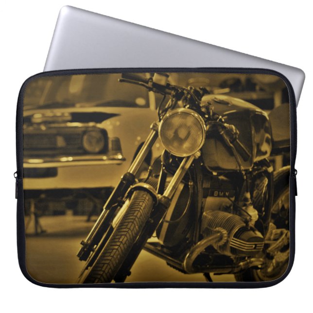 Capa Para Notebook Bolsa para Laptop de Motociclista (Frente)