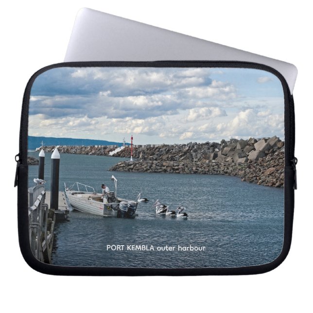 Capa Para Notebook Bolsa para Laptop de Neoprene 10" (Frente)