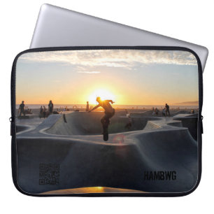 Capa Para Notebook Bolsa para Laptop de Neoprene - HAMbWG - Skateboar