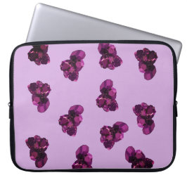 Capa Para Notebook Bolsa para Laptop de Neoprene Roxo Ameixas 15"