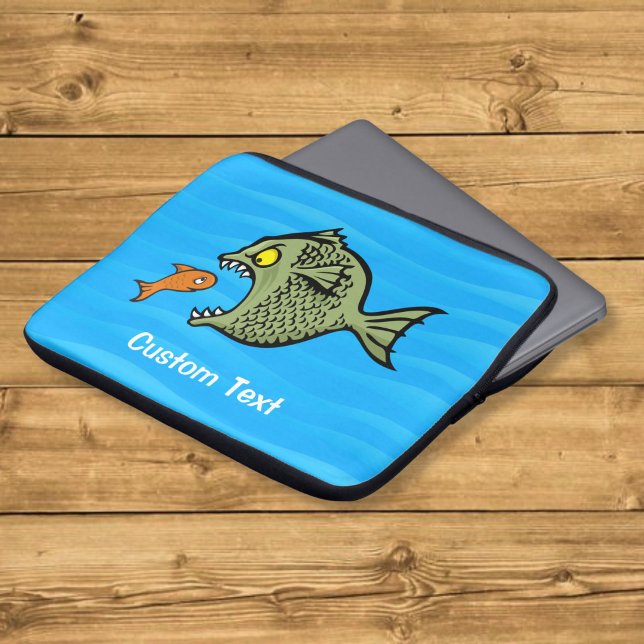 Capa Para Notebook Bolsa para laptop de peixe valentão (Criador carregado)
