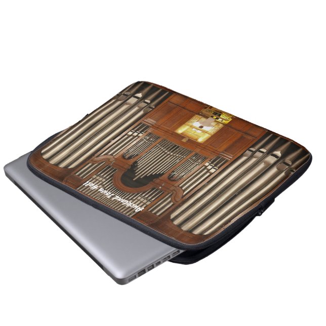 Capa Para Notebook Bolsa para laptop do órgão Klais de Auckland (Frente Inferior)