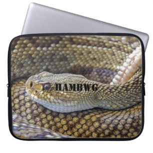 Capa Para Notebook Bolsa para Laptop em Neoprene HAMbWG Snake - 15"
