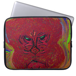 Capa Para Notebook Bolsa para Laptop Face of a Flame
