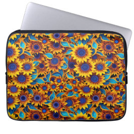 Capa Para Notebook Bolsa para Laptop Girassol