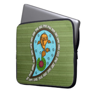 Capa Para Notebook Bolsa para Laptop Goldfish Escamoso