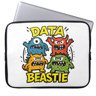 Capa Para Notebook Bolsa para Laptop Growly Data Beastie
