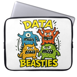Capa Para Notebook Bolsa para Laptop Growly Data Beasties