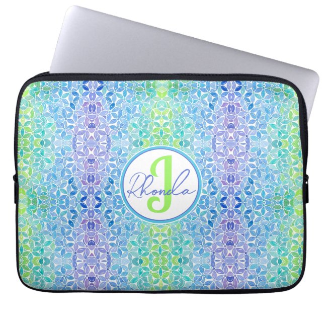 Capa Para Notebook Bolsa para Laptop Mosaico Rhonda (Frente)