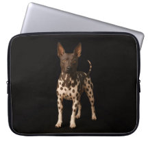 Bolsa para Laptop Preta 4 Luxe com Cachorro Terrie