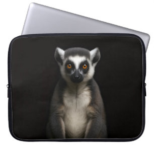 Capa Para Notebook Bolsa para Laptop Preta 4 Luxe, Lêmure Gentil