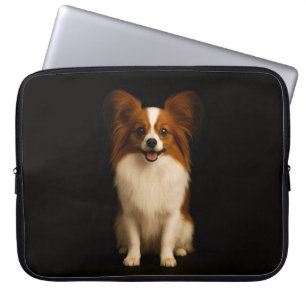 Capa Para Notebook Bolsa para Laptop Preta 4 Luxe, Papillon Refinado
