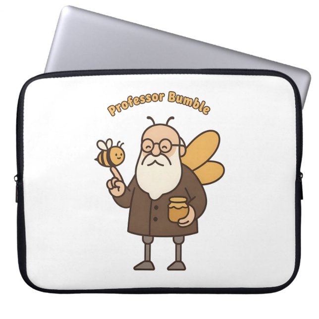 Capa Para Notebook Bolsa para Laptop Professor Bumble (Frente)
