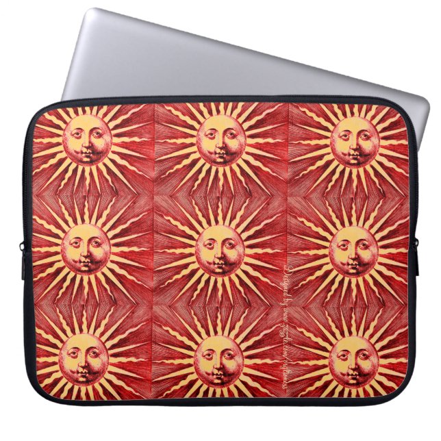 Capa Para Notebook Bolsa para Laptop Renaissance Sunshine (Frente)