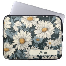 Bolsa para laptop Retro Flowers 11