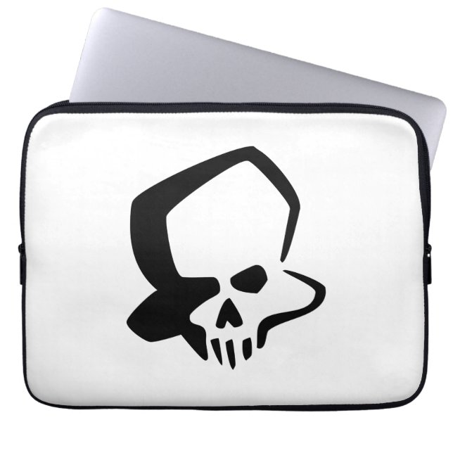 Capa Para Notebook Bolsa para Laptop Skully (Frente)