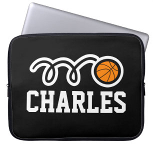 Capa Para Notebook Bolsa personalizada de basquete Neoprene 15 polega