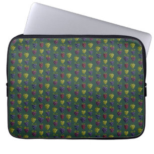 Capa Para Notebook Bolsas coloridas de uvas