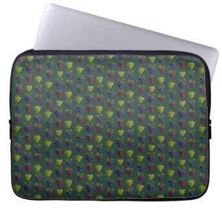 Capa Para Notebook Bolsas coloridas de uvas