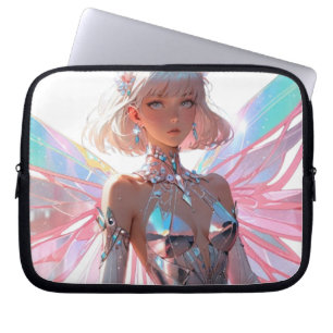 Capa Para Notebook Bolsas de laptop de anjo da borboleta