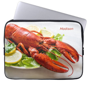 Capa Para Notebook Bolsas de laptop de Lobster de Nome Personalizado