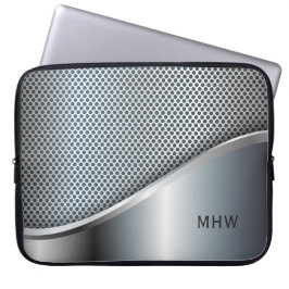 Capa Para Notebook Bolsas de laptop de monograma personalizadas Faux