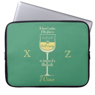 Capa Para Notebook Bolsas de laptop personalizadas de vidro branco