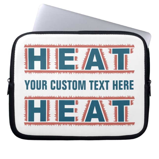 Capa Para Notebook Bolsas de laptop personalizadas HEAT (Frente)
