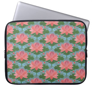 Capa Para Notebook Bolsas de laptop quic: Lírios e lixões de água