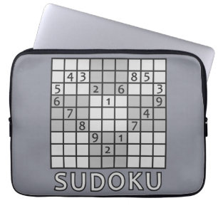 CAPA PARA NOTEBOOK BOLSAS DE LAPTOP SUDOKU